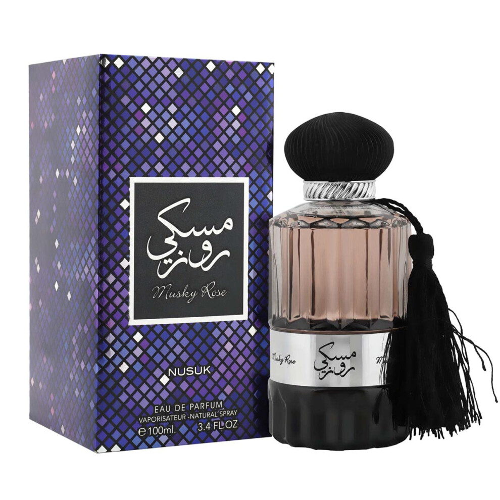Nusuk Musky Rose By Eau De Parfum Spray (Unisex) 3.4 Oz / 100 Ml (Women)