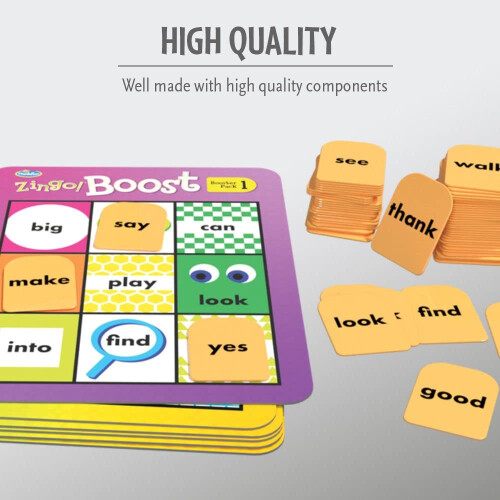 ThinkFun Think Fun Zingo! Sight Words Boost - Gioco Stimolante per Bambini 4+ 2