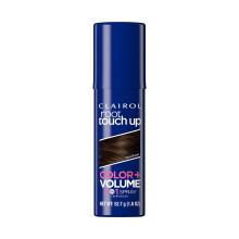 Clairol Spray Color + Volumen 2 en 1 para Retocar Raíces, Color Marrón Oscuro, Paquete de 1
