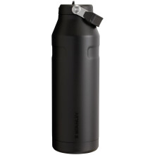 Stanley IceFlow Flip Straw 2.0 Wasserflasche 50 OZ | Integrierter Strohhalm mit grerer ffnung | Leicht und auslaufsicher | Isolierter Edelstahl |