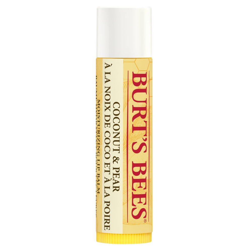 Burts Bees Coconut & Pear Lip Balm Tube  4.25 GR