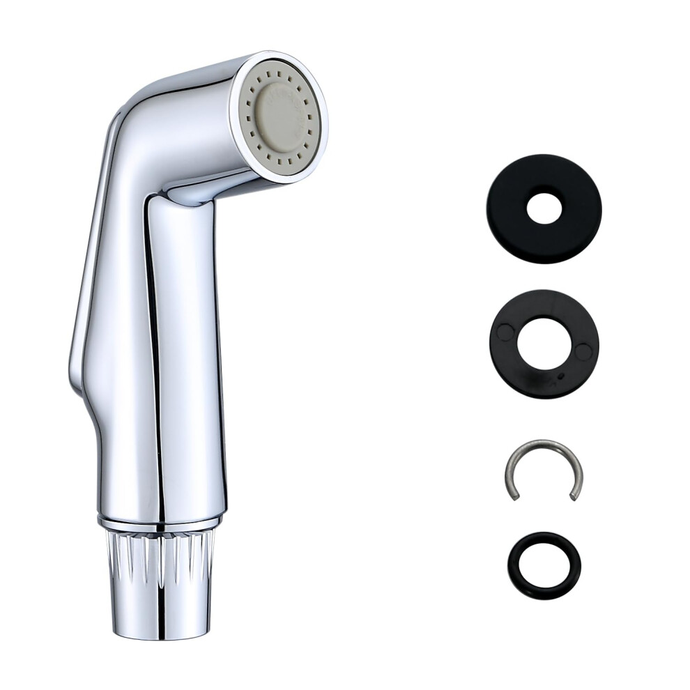 Timewill Kitchen Sink Side Sprayer Head Replacement Universal Fit Sink Spray Attachment Kitchen Sink Faucet Replacement Parts Chrome Finish 738812456486