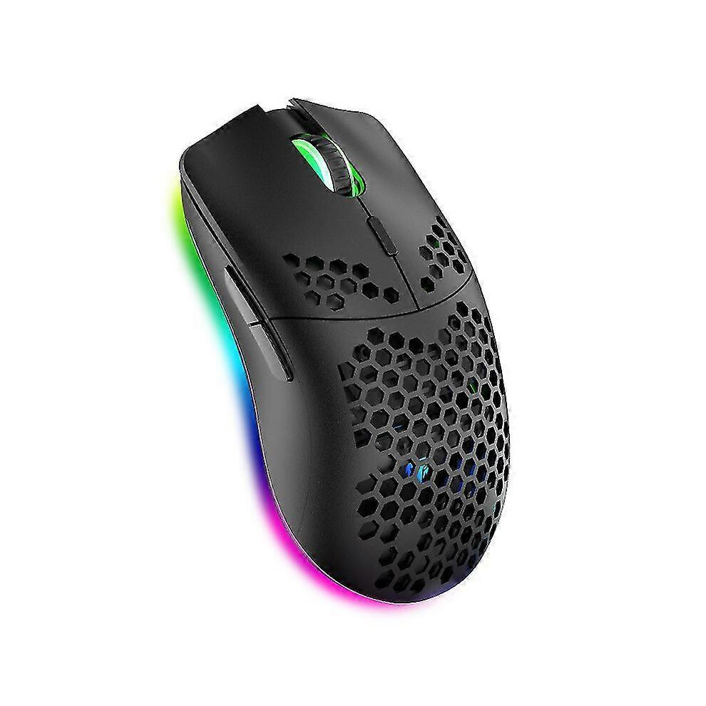 Wireless Gaming Mouse, Computer Mouse with Honeycomb Shell, Ergonomic