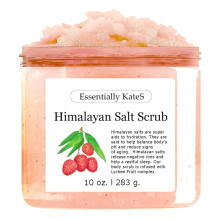 Himalayan Salt Scrub 10 oz - ONTDEK ULTIEME HYDRATATIE VAN DE HUID en schenk een stralende, gezondere huid - De beste kousvuller.