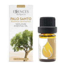 Essences Bulgaria Olio essenziale di Palo Santo 0,17 fl oz 5 ml Bulnesia Sarmientoi - Aromaterapia di grado terapeutico naturale puro al 100% non