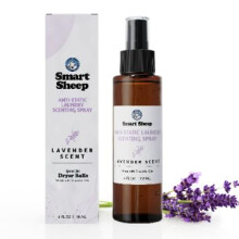 Anti-Static Laundry Scenting Spray with Essential Oils (Lavender Lemon Orange) (Lavender)