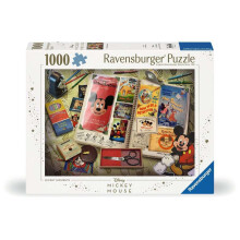 Ravensburger 1950 Mickey Moments puzzel van 1000 stukjes | Unieke en boeiende puzzel | Softclick-technologie Ideaal cadeau voor puzzelliefhebbers en