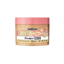 Soap & Glory Smoothie Star Exfoliating Breakfast Body Scrub - Buff & Smooth Body Scrub - Body Polish met amandel- en karamelgeur - Verhelderende body