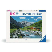 Rompecabezas Ravensburger Montañas Austríacas 1000 Piezas para Adultos | Superficie Antideslumbrante