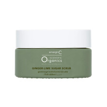 emerginC Scientific Organics Ginger-Lime Sugar Scrub - Exfoli?ende bodyscrub met vitamine E + hydraterende sheaboter, gemberwortelolie + kokosolie -