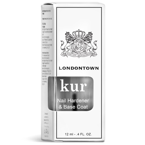 LONDONTOWN kur Endurecedor de unhas e camada de base 0,4 Fl Oz (pacote com 1) 1