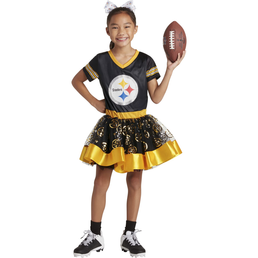 Robe Tutu De Hayon Pour Fille Des Steelers De Pittsburgh, Mvp De La Nfl, Taille L-image