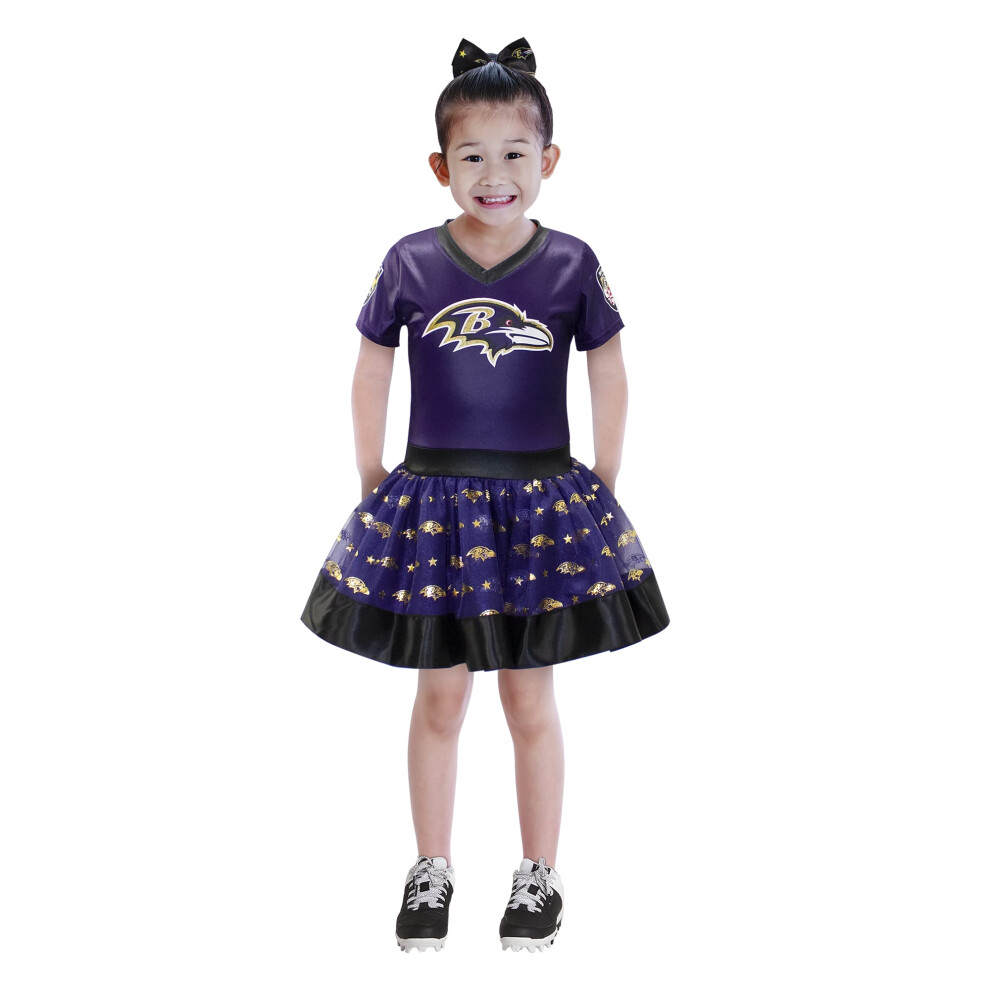 Robe tutu de hayon pour fille des Ravens de Baltimore, MVP de la NFL, h   ros moderne, taille M