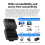 Receptor y transmisor de audio Bluetooth 5.4 Adaptador de audio Auracast LE 6