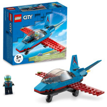 LEGO City Great Vehicles 60323 Tryskácové lietadlo, hracka, stavebnica z roku 2022, darceky pre deti, chlapcov a dievcatá od 5 rokov s minifigúrk