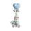 Προσωποποιημένα στολίδια για το πρώτο Χριστούγεννα του μωρού 2024 - Χιονάνθρωπος 1