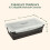 Cuisinart Cuisinart CMT-100 XL Αναδιπλούμενο Δοχείο Μαρινάδας, Μαύρο 2