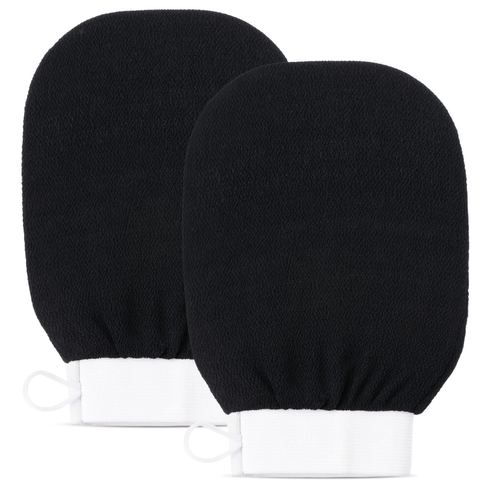 Clarial Exfoliating Body Scrub For Bath And Shower Use - Face Scrubber And Body Exfoliator Mitt Dead Skin Remover - Exfoliating Glove Shower Scrub Fo