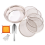Soil Sifter for Rocks,Compost Sifter with 5 Replaceable Mesh 1
