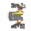 21700 Lithium Battery Protection Board for DeWalt 20V for FlexVolt 6