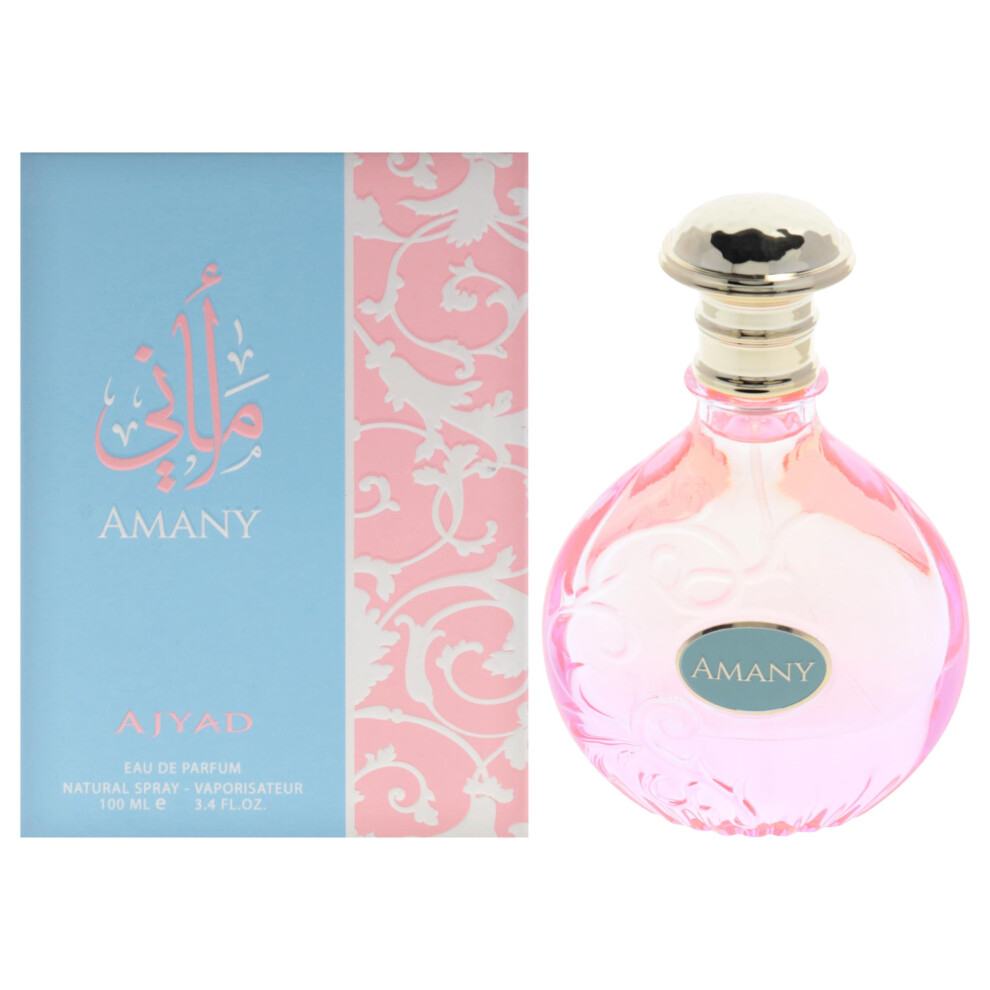Amany By Ajyad - Eau De Parfum Spray Da Donna, 96,4 G-image