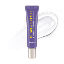 Farmstay Retinol & Collagen Rolling Eye Serum fr mrka cirklar och svullnader - Puffy Eye Bags Fina Linjer Mrka cirklar och rynkor Korrigering