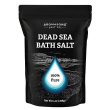 Aromasong Bagno con Sali del Mar Morto da 14 OZ. Confezione sfusa - Sali del Mar Morto 100% naturali per bagni rilassanti e disintossicanti della