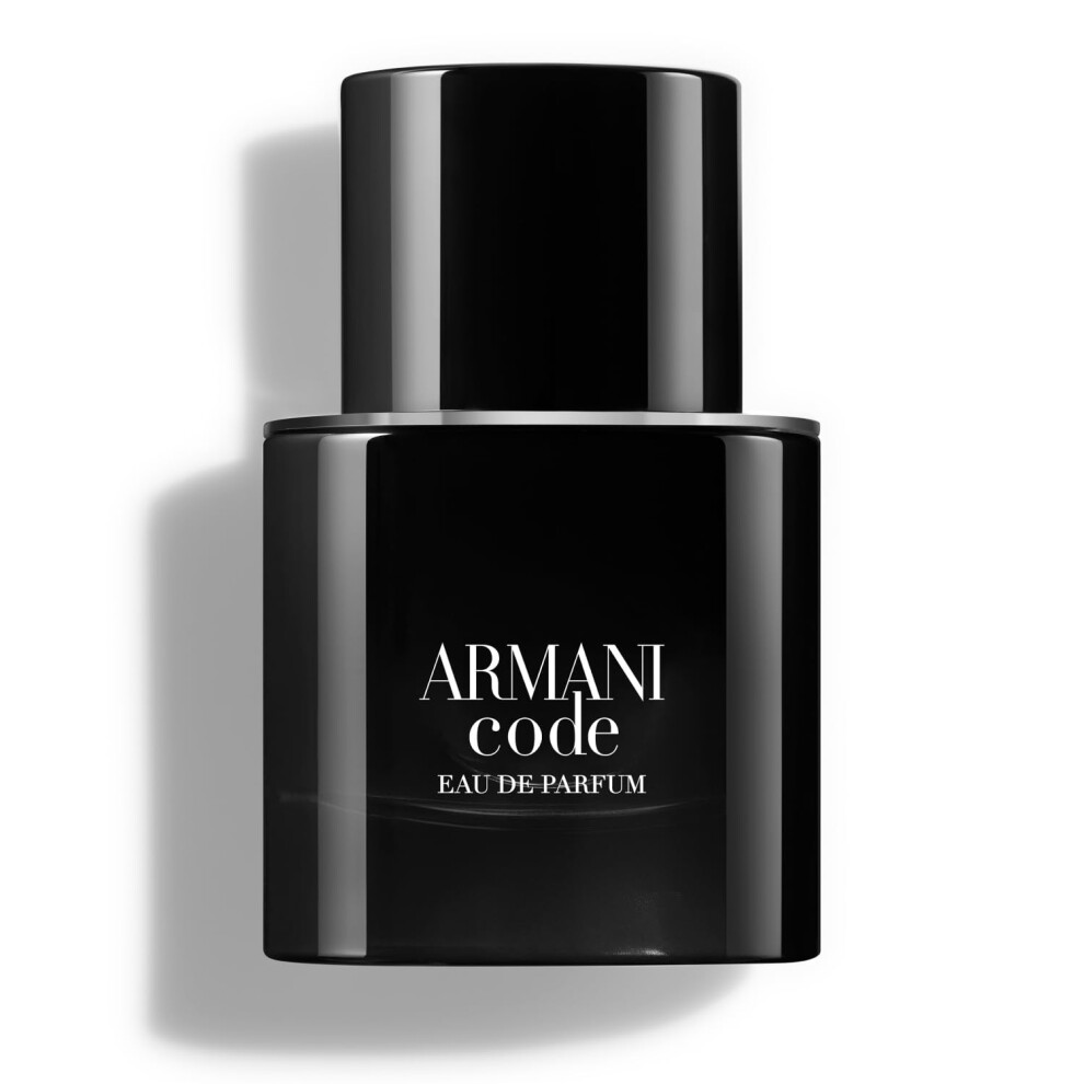 Armani Beauty - Code - Eau de Parfum - Cologne for Men - Fougre Ambery Spicy Mens Fragrance - Green Mandarin  Nutmeg  Tonka Bean Notes - 1.0 Fl Oz