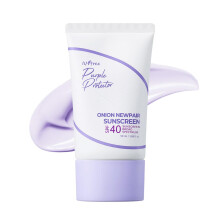 ISNTREE Onion Newpair Sunscreen 50ml 1.69 fl.oz | SPF 40 | Hydrating Sun Protector | Evens Skin Tone | Korean Skincare