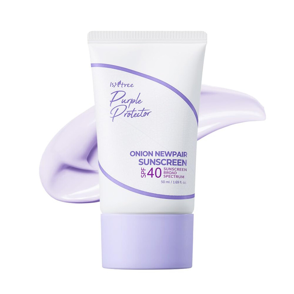 Isntree Onion Newpair Sunscreen 50Ml 1.69 Fl.oz | Spf 40 | Hydrating Sun Protector | Evens Skin Tone | Korean Skincare