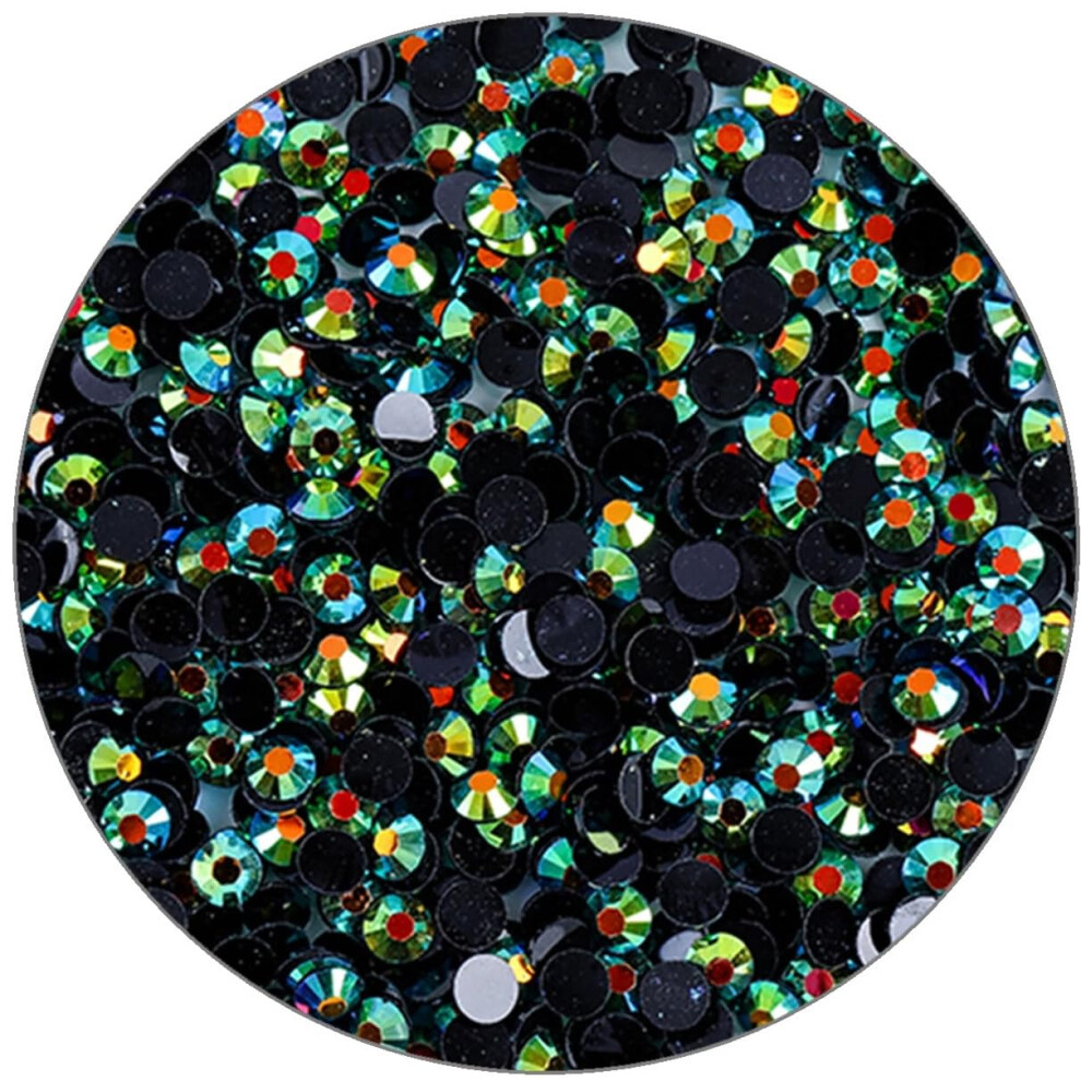 1000 stuks SS20 5 mm platte strass steentjes, heldere glazen, ronde edelstenen AB-kristallen voor nail art, doe-het-zelf-knutselwerkjes, kleding,