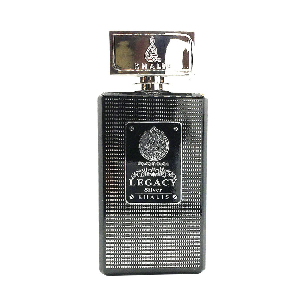Maison D'orient Silver Legacy A Fresh Perfume For Women And Men With Lemongrass Cedarwood And Musk 3.4 Oz