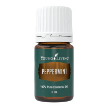Young Living Pepermunt Essentiele Olie 5ml | Ideaal voor Spierontspanning | Verfrissende Muntgeur | Koelende Sensatie