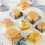 50 Pacote caixa de plástico mini bolo clara com fundo preto - caixa de muffin - caixa de bolo de lua 2