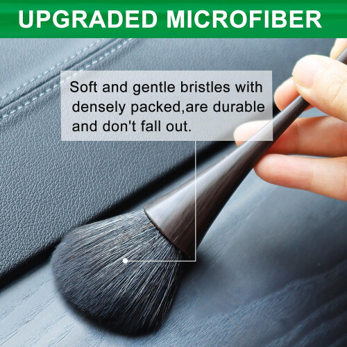 2 Pack Exquisite Dusting Brush Kit Small Dust Brushes Feather Duster Cleaning Brush Perfect for Models Craf Collectibles Computers Digital Devi 1