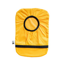 Spoonie Hilds Gold Elastic Ostomy Bag Cover | Bolsas de leostoma de estoma de colostoma de moda y ajustable | Oro 6x9 (apertura pequea)