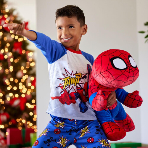 Disney Disney Store Επίσημο Marvel's Spider-Man Cuddleez Plush - Σχεδίαση Ιστο-Ραφής - Μαλακό παιχνίδι 23 ιντσών 1