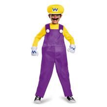 Wario Deluxe Super Mario Bros. Nintendo Costume Medium/7-8