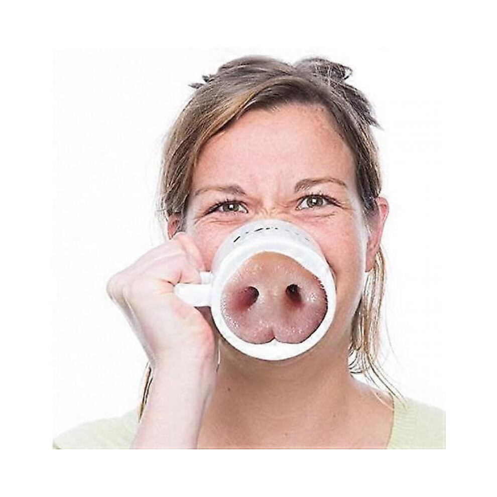 Lovely Pig Nose Ceramic Mug Coffee Cup Tea Milk Drink Cups As Funny And Unique Gift For Christmas Or Birthday Pink