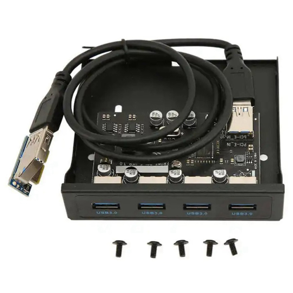 Usb Front Panel 4 Port Usb 3.0 5Gbps Pcie To Usb3.0 Hub 4852091361630