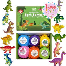 Dino-Badebomben fur Kinder mit grossen, lustigen Dinosaurier-Uberraschungsspielzeugen im Inneren     Hochwertige, lustige Dinosaurier-Uberraschungen