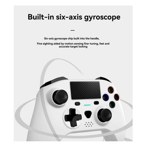 For PS4 Wireless Controller Console Gaming Controller Bluetooth Black 1