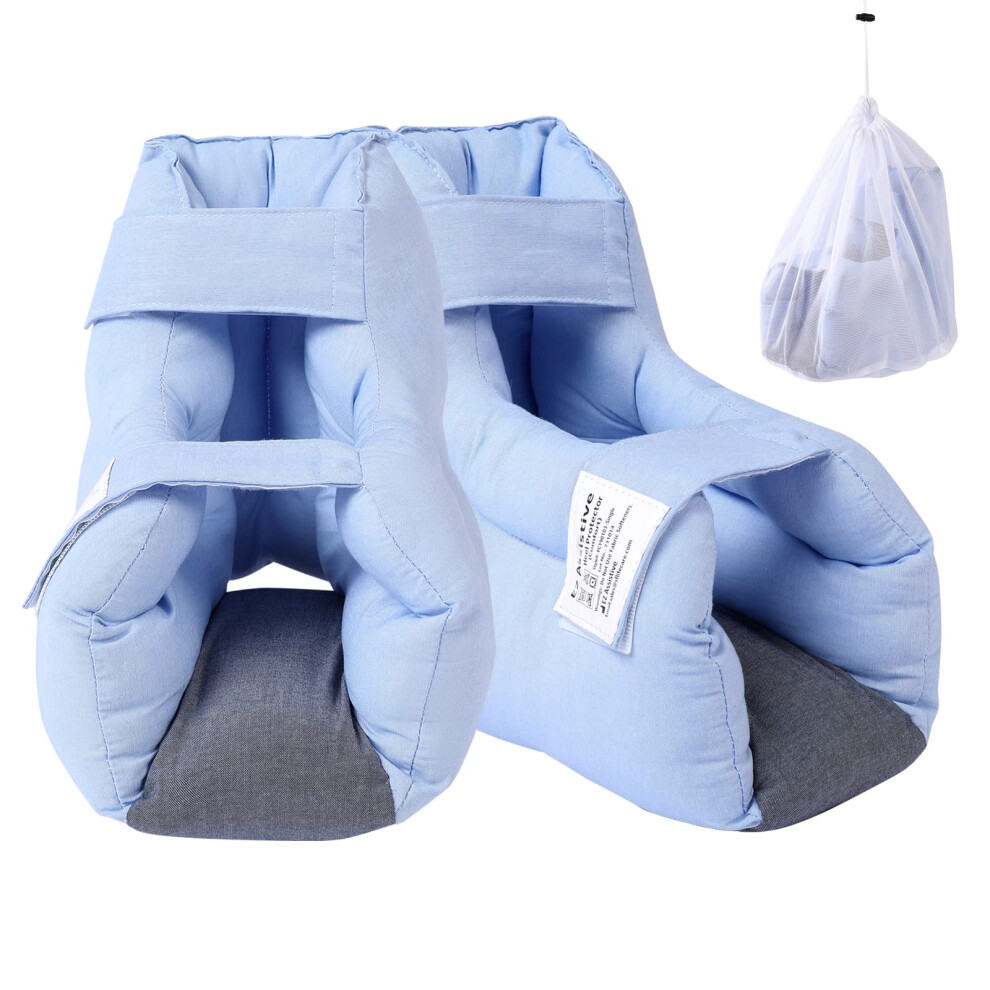 Ez Assistive Heel Protectors For Pressure Sores In Bed And Heel Protectors For Bed Sores Heel Cushions For Heel Pain Relief Foot Heel Pillows For Be