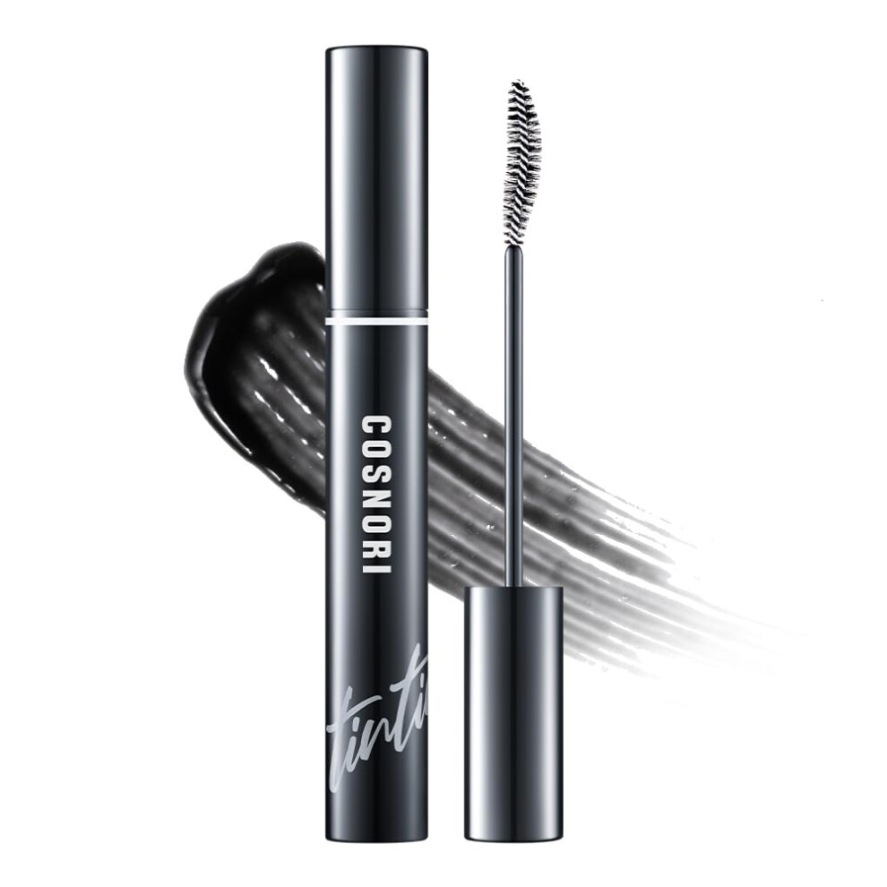Cosnori Eyelash Tinting Serum 01 Deep Black - Korean Eyelash Boost Tinted Serum - Eyebrow Growth Enhancer For Longer And Thicker - Lash Perm Essential