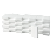 Melamine Spons 150 STKS Magische Sponzen Gum Melamine Schuim Gum Reiniger voor Keuken Badkamer Bad Vloer Plint Muur Meubilair (150 STKS 3.93x2.36x0.7