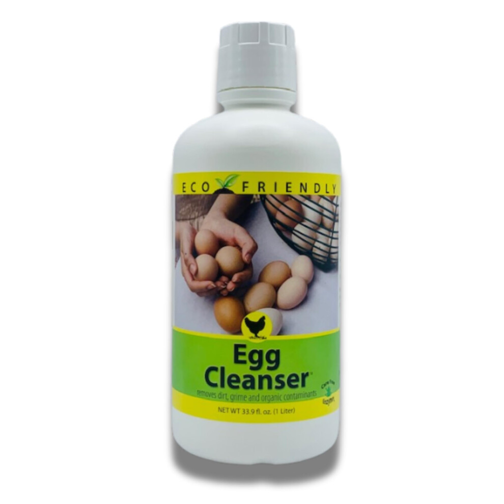 Care Free Enzymes Carefree Enzymes 94177 Cleanser-1 Liter Egg Washing 33.9 Fl Oz (Pack Of 1)