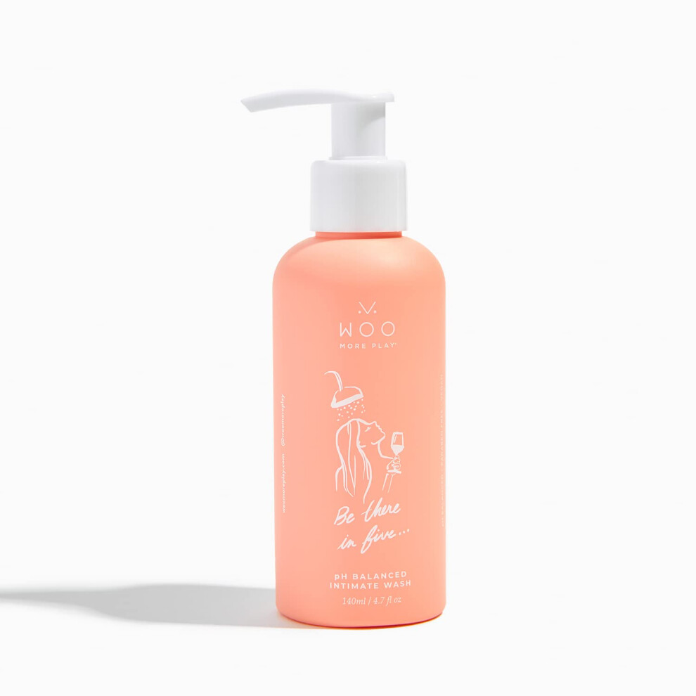 Woo Mere Spil Woo More Play Be There In Five Feminine Wash Ph Balanced Made With Natural Ingredients (Aloe Calendula Extract Matricaria Flower Extract) - 4.7