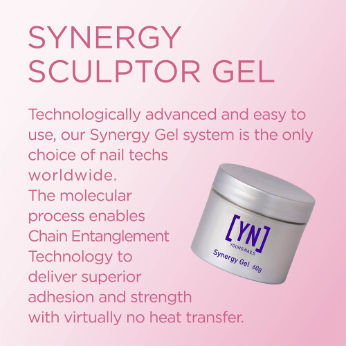 YOUNG NAILS Gel Escultor, Branco, 60 g. 1