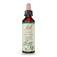 Bach Original Flower Remedies  Walnut for Adapting to Change  Natural Homeopathic Flower Essence  Holistic Wellness and Stress Relief  Vegan  20mL Dro