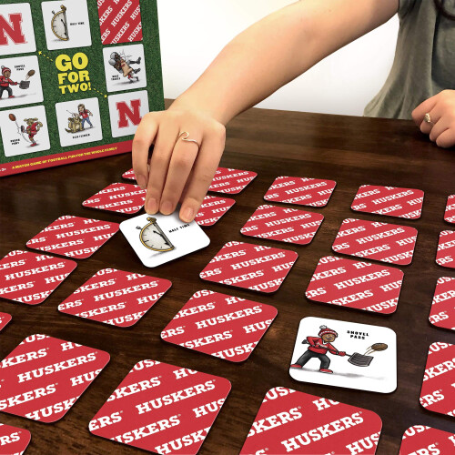 YouTheFan NCAA Nebraska Cornhuskers Licensed Memory Match Game 2